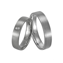O Rings Pricious Friend′s Wedding Silver Ring for Couple Gift
